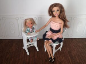 Hightchair for baby doll
